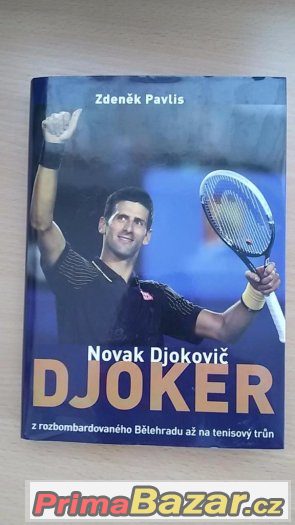kniha Novak Djokovič Djoker – fotografie 1