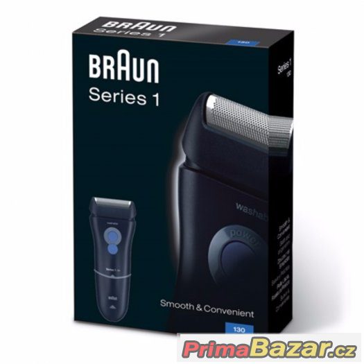 NOVÝ holící strojek Braun Series 1–130s SUPER CENA – fotografie 1
