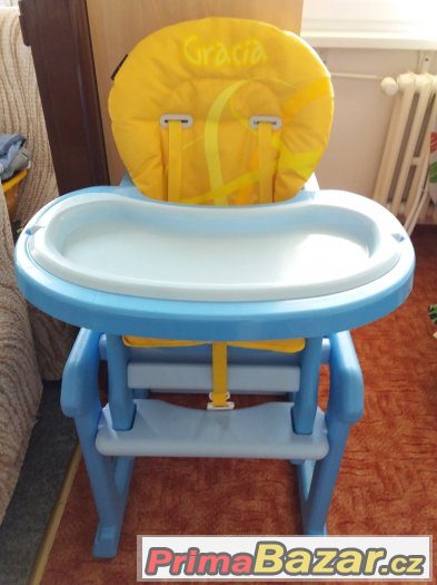 Jidelni zidlicka a stolek Babypoint Gracia – fotografie 1