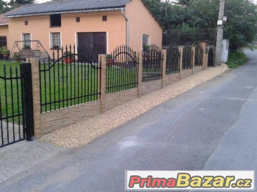 Betonový plot- betonové oplocení- betonové ploty Top ceny – fotografie 4
