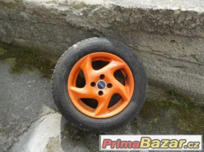 4x ALU kola 14" s pneu