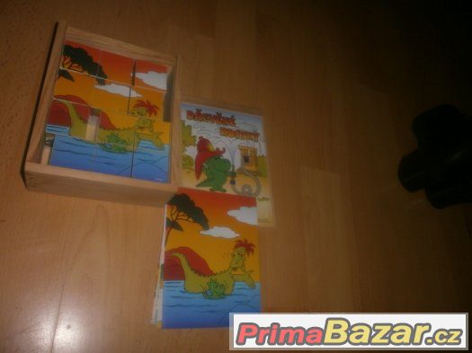 Dřevěné kostky – fotografie 1
