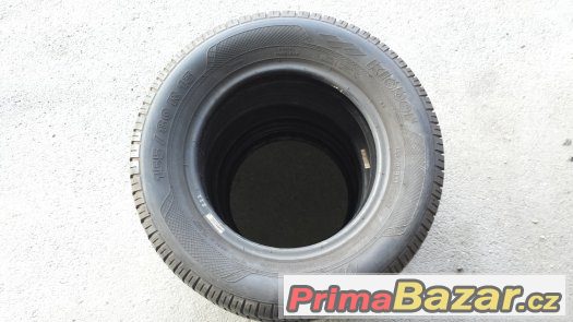 4 ks letní pneu 155/80 R13 Kleber Viaxer cca 8mm – fotografie 3