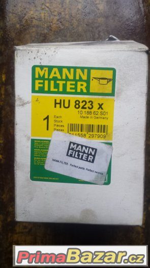 Olejový filtr Mann HU 823x pro BMW X5 apod – fotografie 1