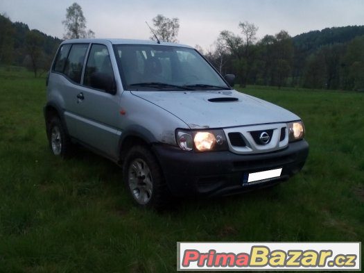 4x4 NISSAN TERRANO II ROK 2003 2.7 TDI WEBASTO KLIMA – fotografie 2