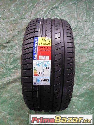 Michelin Pilot Sport3 255/40/18 99Y - 2x letní – fotografie 2