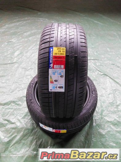 Michelin Pilot Sport3 255/40/18 99Y - 2x letní – fotografie 3