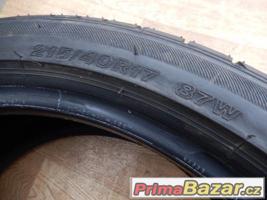 Bridgestone Potenza S001 215/40/17 87W - 4x letní – fotografie 4
