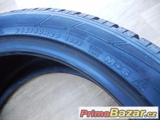 4x zimní Dunlop SP WinterSport 3D 265/40/20 104V – fotografie 4