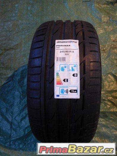 Bridgestone Potenza S001 245/40/18 93Y FR XL - 2x letní – fotografie 1