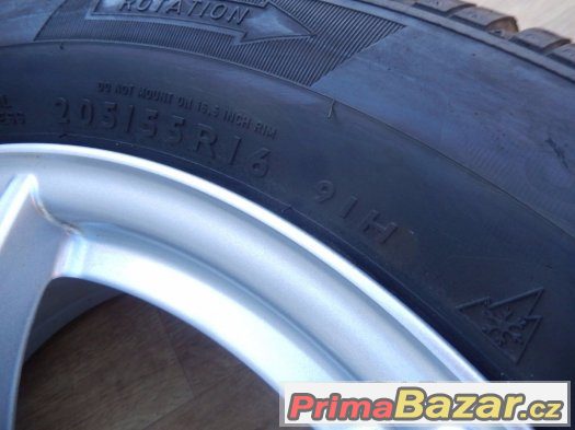 Mercedes Benz B A246 5x112 6,5x16 ET49 + 205/55/16 orig.zima – fotografie 3