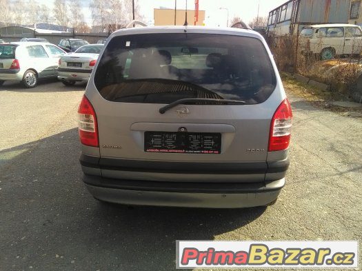 Opel Zafira 2.0 DTi R.v. 7/2004 7 Míst – fotografie 5