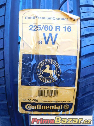 Continental ContiPremiumContact2 225/60/16 98W - 2x letní – fotografie 3