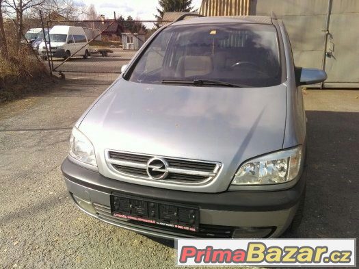 Opel Zafira 2.0 DTi R.v. 7/2004 7 Míst – fotografie 1