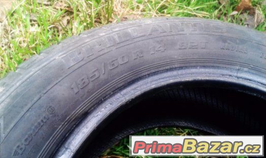 SADA 4ks pneu Barum Brillantis 185/60 R14 82T – fotografie 3