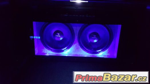 Prodám audiozástavbu 2x12" Focal 30 A1 Hifonics ZEUS – fotografie 2