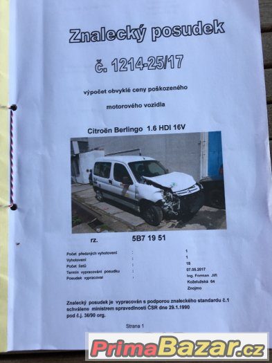 Berlingo 1.6 HDI 16V – fotografie 1