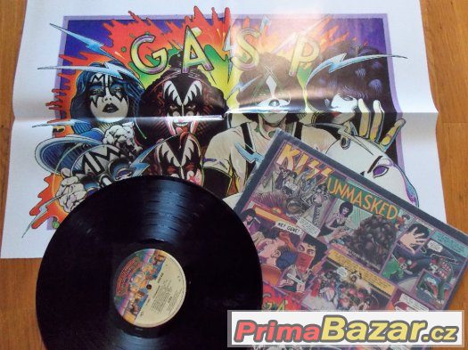 KISS - UNMASKED 1980 + POSTER 1press – fotografie 1