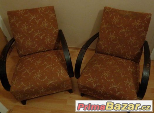 Párová křesla Thonet z 50.let k renovaci – fotografie 4