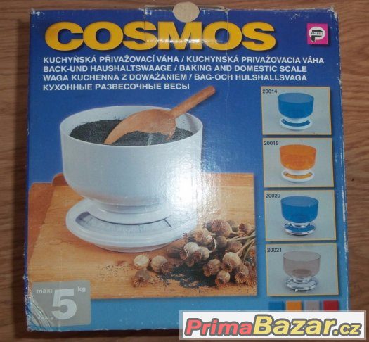 Prodám - nepoužívaná kuchyňská váha Cosmos - 5kg. – fotografie 1
