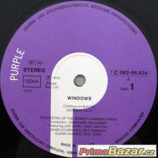 Jon Lord - Windows 1974 – fotografie 5
