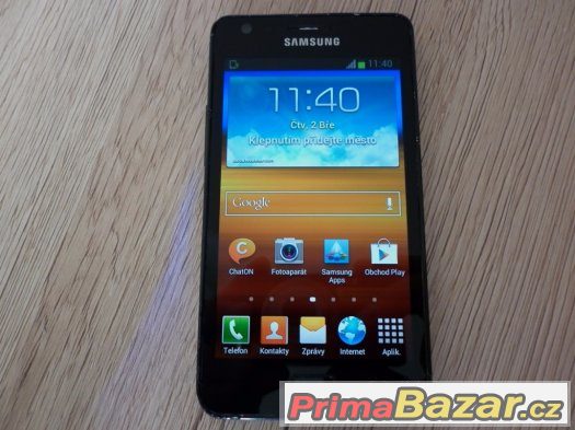 Samsung Galaxy S2, 16GB, 8MPx foto, černý. – fotografie 1