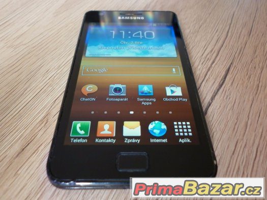 Samsung Galaxy S2, 16GB, 8MPx foto, černý. – fotografie 3
