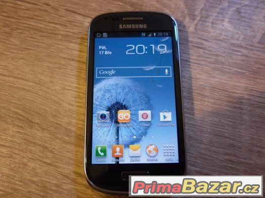 Samsung Galaxy S3 mini,5MPx,8GB,microSD slot. Modrý – fotografie 1