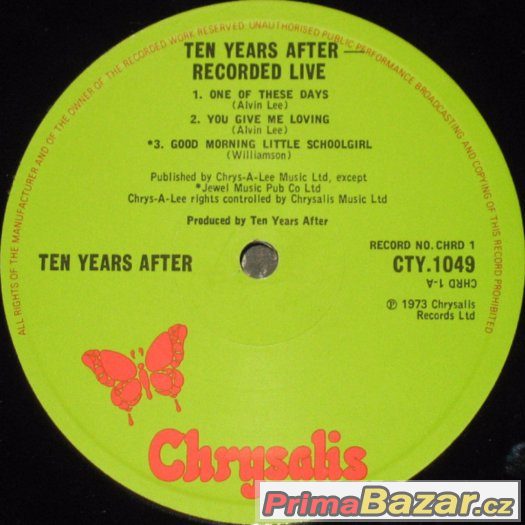 Ten Years After - Recorded Live (2xLP, Album) – fotografie 4