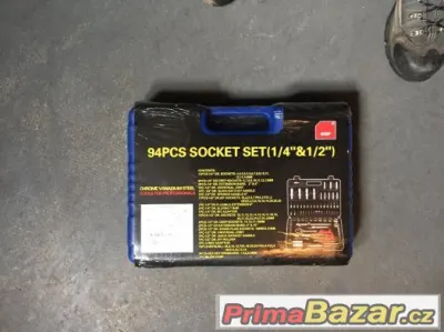 Gola sada 94ks ráčna 1/2" a 1/4" Crome-Vanadium