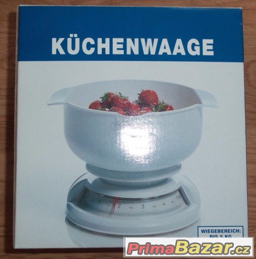 Prodám - nepoužívaná kuchyňská váha - max. 5 kg. – fotografie 1