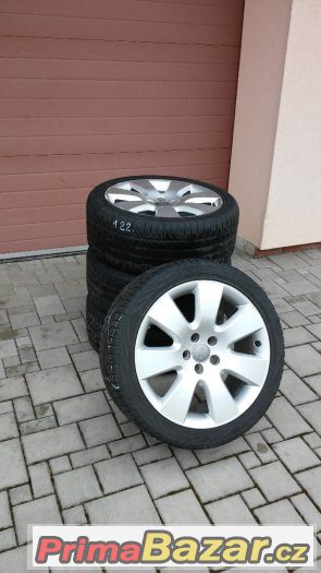 Al kola 5x112 r18 + 245/40/18 orig. AUDI A6 ET 39 – fotografie 2
