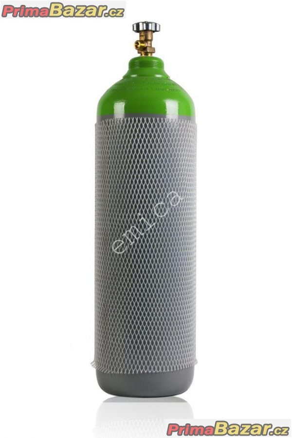 Tlakové láhve 8L 20L 200/300 bar ARGON CO2 BIOGON DUSIK KYSLIK – fotografie 2
