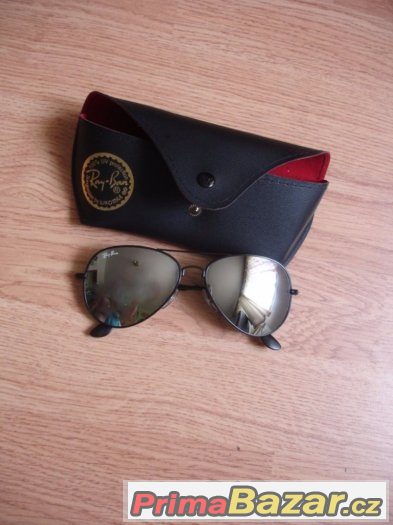 RayBan Ray Ban sluneční brýle zrcadlové – fotografie 1