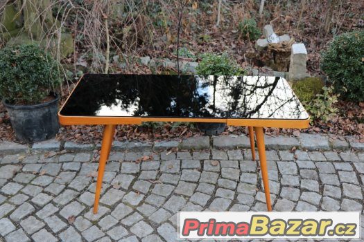 Retro stolek / opaxit / 60. léta/ brusel – fotografie 2