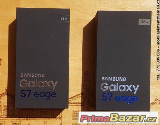 Samsung S7 edge - Prázná krabička box krabice – fotografie 2