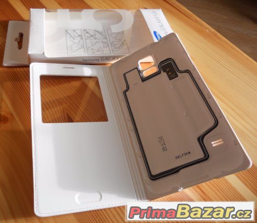 Samsung S5 G900 S-View Pouzdro Bílé.... – fotografie 4