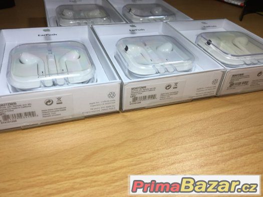 Apple  EarPods sluchátka originál – fotografie 4
