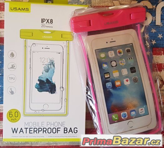 Vodotěsné pouzdro pro mobilní telefon do velikosti 5,5" – fotografie 3
