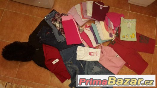 Balík oblečení na holčičku 4 - 6 let - 19 věcí + 9 zdarma – fotografie 2