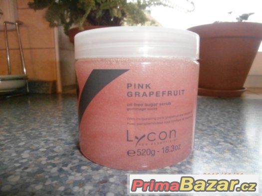 Cukrový peeling s růžovým grepem Lycon 520g - NOVÝ – fotografie 1