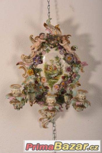 Koupím porcelánový lustr – fotografie 3