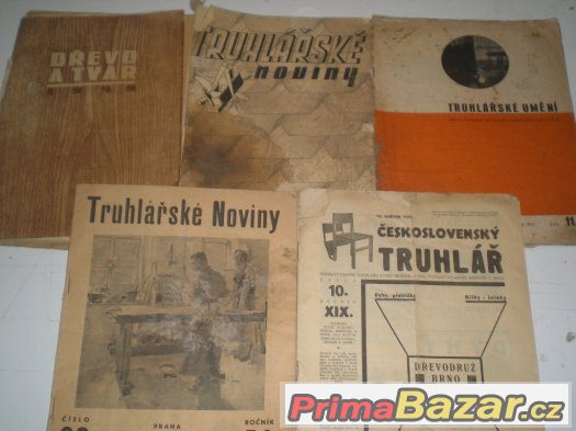 Koupím časopisy  kolařské, bednářské,řezbářské – fotografie 1