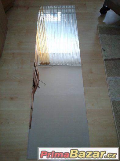 2x zaoblené zrcadlo 160 cm x 43 cm – fotografie 1