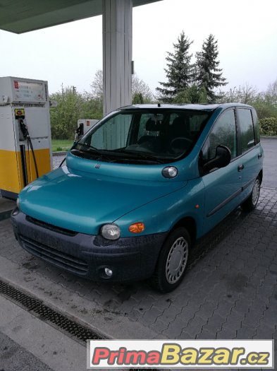 FIAT MULTIPLA 1,6i+CNG..6 MÍST.161863 KM.TOP STAV – fotografie 1