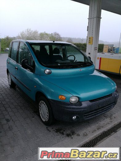 FIAT MULTIPLA 1,6i+CNG..6 MÍST.161863 KM.TOP STAV – fotografie 2