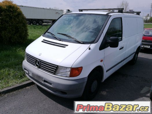 MERCEDES VITO 2,2 CDI.75 kw,KLIMA,3 MÍSTA..r.v.10/2000 – fotografie 1