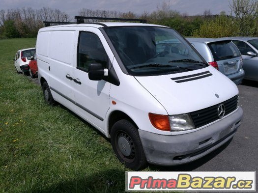 MERCEDES VITO 2,2 CDI.75 kw,KLIMA,3 MÍSTA..r.v.10/2000 – fotografie 3