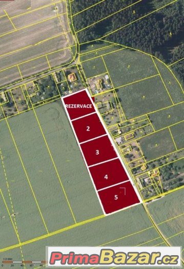 K prodeji nabízíme 5 stavebních parcel v obci  Bílá Třemešná – fotografie 1