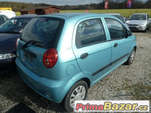 CHEVROLET MATIZ 1,0i 48 KW.R.V.2006.5 DVEŘÍ..KLIMA – fotografie 2